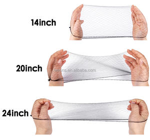 Redes <span class=keywords><strong>para</strong></span> <span class=keywords><strong>el</strong></span> Cabello Desechables de Nailon Invisible Leeons, Borde <span class=keywords><strong>El</strong></span>ástico Ajustable <span class=keywords><strong>para</strong></span> <span class=keywords><strong>Ballet</strong></span> y Danza, Diseño de Malla, Empaque Multicolor, Pelucas - Product Image 2