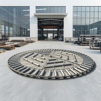 Techo Flotante Interno de Aluminio Ligero para Pontón, Fácil Instalación para Reequipamiento de Tanques, Suministro de Fábrica Anticorrosión
