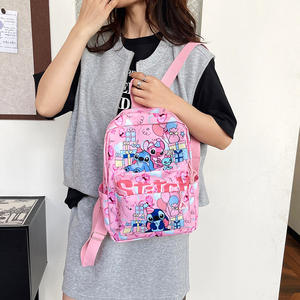 2025 nuovo modello di grande capacità stile Anime Stitch leggero <span class=keywords><strong>zaino</strong></span> da scuola compatto carino in tela <span class=keywords><strong>per</strong></span> la scuola materna - Product Image 5