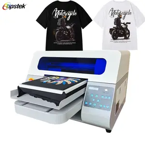 Ripstek A3 Size Digital Flatbed Dtg Printer T-shirt Printing Machine For Diy T-shirt Printing ,dtf printer