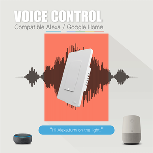 Interrupteur intelligent Wi-Fi LangYeao 10A US 1/2/3/4 voies, fil neutre requis, compatible Alexa <span class=keywords><strong>Google</strong></span> Home, contrôle vocal et programmable - Product Image 2