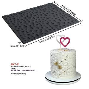 Tapis d'impression en plastique multi-motifs pour un gaufrage rapide sur la pâte à sucre et l'argile à <span class=keywords><strong>modeler</strong></span> pour les projets artistiques - Product Image 1
