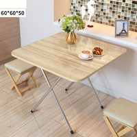 Table d'extérieur pliante en métal et bois, durable, design personnalisé, pour chambre, hôtel, usage commercial et domestique, économique