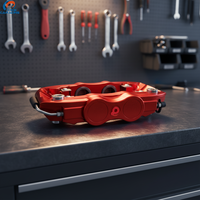 Nouvel étrier de frein monobloc léger haute performance à 4 pistons - Amélioration durable et puissante du freinage pour la conformité ISO9001