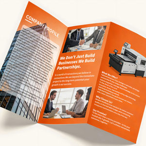 חוברת נייר אומנותי 250 גרם איכותית בהתאמה אישית, הדפסה דיגיטלית או אופסט, פלייר, עלון - Product Image 6