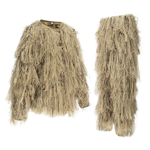 Tenue de camouflage tactique <span class=keywords><strong>Ghillie</strong></span> pour <span class=keywords><strong>sniper</strong></span>, uniforme de camouflage pour activités extérieures en jungle et désert - Product Image 2