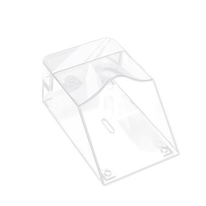 Housse de protection pour sonnette, sonnette sans fil domestique étanche, boîte transparente résistante aux intempéries et aux éclaboussures, plaque signalétique pour bouton - Product Image 2
