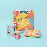 Caja de Sushi de papel de arte desechable personalizada con diferentes capas, laminado brillante mate, logotipo personalizado para exhibir rollos de Sushi