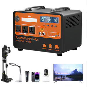 Groupe électrogène solaire 2400W, station d'alimentation 230V avec prise EU, station d'alimentation portable pour alimentation de secours en cas d'urgence - Product Image 1