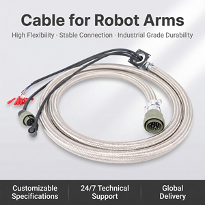 D-SUB高電圧産業用制御ハーネス DB9オス/メスアダプター PVC絶縁銅導体コネクタケーブル付き - Product Image 4