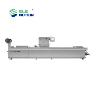 Máquina de Envasado al Vacío por Termoformado Automática Elemotion para Bolsas de Alimentos, Dátiles, Carne Seca, Huevo, Carne, Mariscos, con Bomba de Motor y PLC - Product Image 2