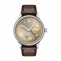 Montre classique pour homme avec bracelet, mouvement Citizen, résistante à l'eau, boîtier en alliage de zinc argenté