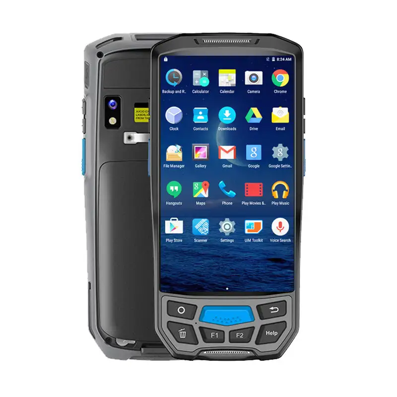 Caribe Pl-50l gồ ghề PDA Android Máy in nhiệt với 2D Máy quét mã vạch