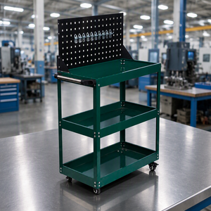 Chariot à outils robuste en acier, chariot roulant pour garage et atelier, organisateur de rangement, vente en gros d'usine en Chine, OEM ODM - Product Image 1