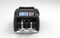 Machine à compter l'argent portable GORO de qualité professionnelle, multi-devises GR-5800D2 UV/MG avec écran LED, 1000 pièces