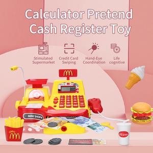FiveStar Juego de Juguetes de Plástico para Niños con <span class=keywords><strong>Caja</strong></span> <span class=keywords><strong>Registradora</strong></span> de Supermercado de Simulación a Pilas con Sonido - Product Image 5