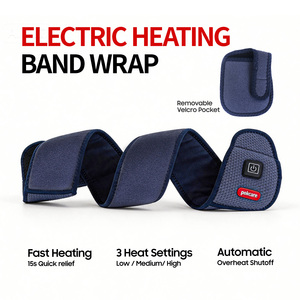 Fascia Riscaldante Versatile Tipo C con 3 Livelli di Calore per Polsi e Ginocchia Doloranti Dopo l'Allenamento o l'Ufficio - Product Image 5