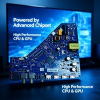 Mainboard TV Pintar LED/LCD Universal CV951-C42 21.5-65 Inch 1080P Android 11 DVB-T2 Papan PCB Biru/Hijau