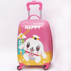 Valigia Rigida per <span class=keywords><strong>Bambini</strong></span> con Stampa Cartoon Superman, Trolley Scolastico in ABS PC con 4 Ruote - Product Image 4