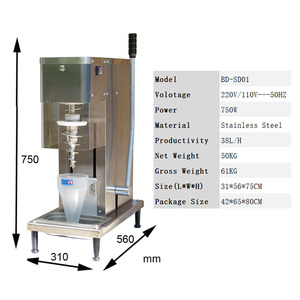 Thương Mại Trái Cây Sữa Chua <span class=keywords><strong>Ice</strong></span> <span class=keywords><strong>Cream</strong></span> Máy Xay Sinh Tố <span class=keywords><strong>Swirl</strong></span> Khoan Sữa Chua Sinh Tố Đông Lạnh Milkshake Máy Thép Không Gỉ Cao Cấp <span class=keywords><strong>Ice</strong></span> <span class=keywords><strong>Cream</strong></span> - Product Image 3