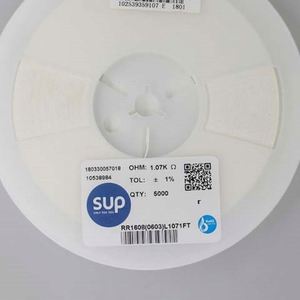 Bulk Discount RR1608 0603L1071FT 0603 1608 Resistors Chip Resistors SMD Resistors 1.07Kohm 1% 1/10W Thick Film Resistor - Product Image 1
