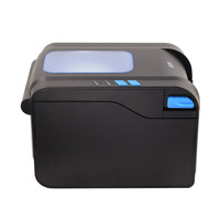 Imprimante d'étiquettes thermiques No Lnk Xprinter XP-370B/XP-370BM, taille de papier maximale 100 mm, étiquettes de vêtements, étiquettes de boissons