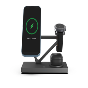 <span class=keywords><strong>Cargador</strong></span> Inalámbrico Magnético 3 en 1 de Alta Calidad con Diseño Nuevo, Estación de Carga Rápida de 15W, Soporte para Teléfono, para <span class=keywords><strong>iPhone</strong></span> 17, 16, 15 - Product Image 1