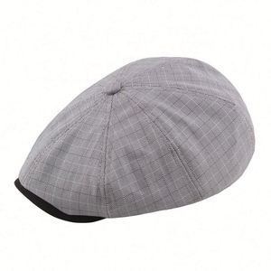 Gorra de Estilo Europeo de 8 Paneles para Hombre, Tipo Boina, para Primavera, Verano y Otoño, Venta al Por Mayor - Product Image 2