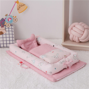 Cunas 100% portátiles de algodón de doble gasa para bebés pequeños recién nacidos - Product Image 2