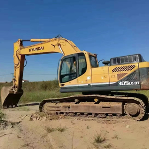 Excavadora de cadenas Hyundai 305LC-9 con motor Hyundai y cucharón de 1.3 m³ de capacidad, excavadora de clase 30 toneladas - Product Image 1