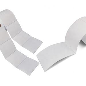 Rouleau d'étiquettes thermiques en plastique 58x40mm, vente en gros, étiquettes d'expédition pour épicerie, étiquettes personnalisées, 70gsm, colle thermofusible, bordereau d'expédition - Product Image 2