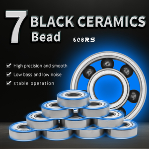 Rodamientos de Cerámica Profesionales OEM para Patines, Híbridos, 608, Resistentes al Agua, Duraderos, Cómodos, para Patineta de Alta Velocidad - Product Image 4