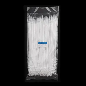 100 Pieces/bags OEM Exclusive supply Various Packaging Customized Plastic Self Locking Wire Organizer Nylon Cable Tie