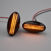 Feux de position latéraux pour Peugeot Citroën C1 C2 C3 C5 C6 107 206 307 407 607 1007 Berlingo Jumpy Dynamic Turn Signal Lamp