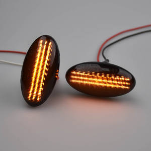 Feux de position latéraux pour Peugeot Citroën C1 C2 C3 C5 C6 107 206 307 407 607 1007 Berlingo <span class=keywords><strong>Jumpy</strong></span> Dynamic Turn Signal Lamp - Product Image 6