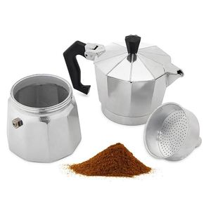 Cafetera Moka de Acero Inoxidable, Cafetera Espresso e Inducción con Muestra Gratis - Product Image 6