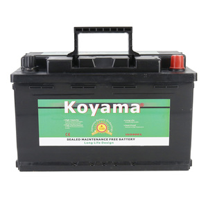 12V <span class=keywords><strong>80ah</strong></span> Baterías de coche DIN75 Mf Batería MF58043 Usado para el arranque del automóvil - Product Image 2