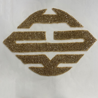 Nouvelle Applique en Strass Faite à la Main pour Veste en Jean Homme