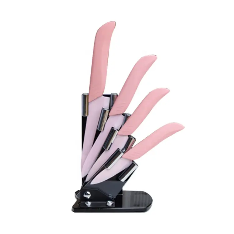 Hot Sale Ceramic Knife Paring Knife 3 Inch Pink Ceramic Fruit Knife