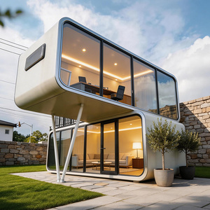 Casa Container Modulare Economica da 20 Piedi, Lunga Durata, Cabina Ecologica per Vivere All'Aperto - Product Image 2