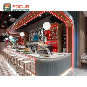 ตู้โชว์กาแฟพรีเมียม ประตูกระจกสูง สำหรับจัดแสดงเมล็ดกาแฟ สีดำด้าน สำหรับร้านกาแฟ - Product Image 3