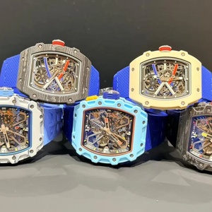 RM Series High-Quality Sapphire Sports Diving Watch, Durable Carbon Fiber Case, <b>Automatic</b> Movement Mechanical Watch - Product Image 1