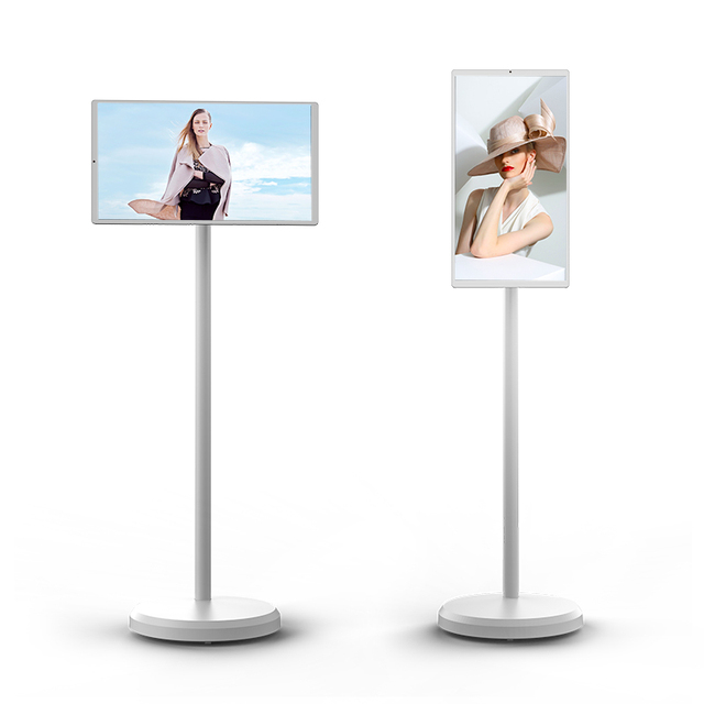 Wholesale Movable Wheels Portable Smart Tv Touch Lcd Interact Screen Android Touch Smart Tv