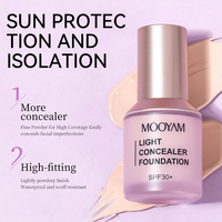 MOOYAM Fond de Teint Liquide Nouveauté SPF30 Fond de Teint Blanchissant Correcteur Éclaircissant 30g