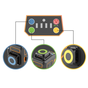 Lazer seviyesi inşaat sınıfı dışında verimli, hassas ve kullanışlı 360 lazer seviyesi yeşil ışın için kullanılır - Product Image 3