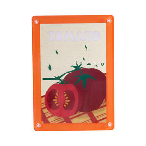 <span class=keywords><strong>Cadre</strong></span> photo puzzle créatif <span class=keywords><strong>à</strong></span> illustrer soi-même avec des fruits, cadeau pour déménagement, <span class=keywords><strong>à</strong></span> placer sur le bureau - Product Image 3
