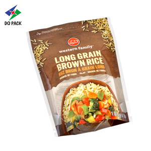 Logo tùy chỉnh in Ziplock đứng lên túi 1kg 2kg túi nhựa cho gạo lúa mì bột đường lưu trữ bao bì - Product Image 2