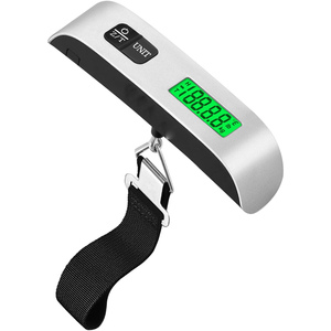 Wholesale Portable Digital <b>Weigh</b> <b>Scale</b> Electric Portable Suitcase Luggage <b>Scale</b> <b>Travel</b> Digital Display 10g ABS + Stainless Steel - Product Image 1
