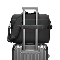 Vente en gros de micro sac de bureau avec logo personnalisé 15 pouces mallette Oxford fourre-tout souple pour hommes d'affaires mallette pour ordinateur portable