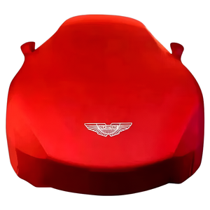 Housse de voiture personnalisée avec logo pour <span class=keywords><strong>Aston</strong></span> <span class=keywords><strong>Martin</strong></span> <span class=keywords><strong>DB7</strong></span> Classic GT Coupé, tissu doux et élastique, protection intégrale anti-poussière et anti-UV - Product Image 4